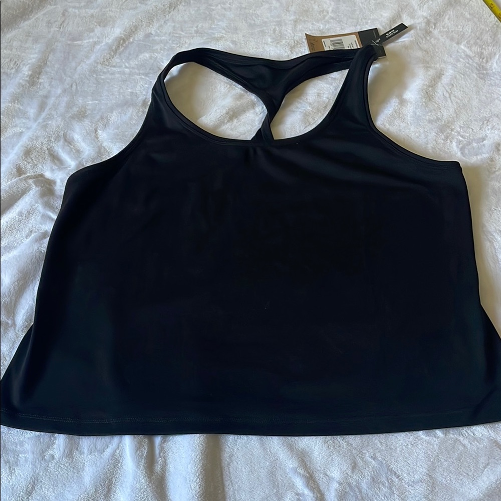 New-The North Face Black Tank Top (Size 3XL)
